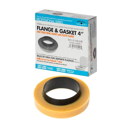 Thrifco Plumbing 04540 4 Inch Flanged Wax Ring 4544012